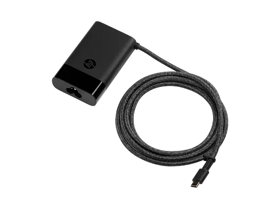 HP 90W USB-C Charger — representative product image; supplied appearance may vary