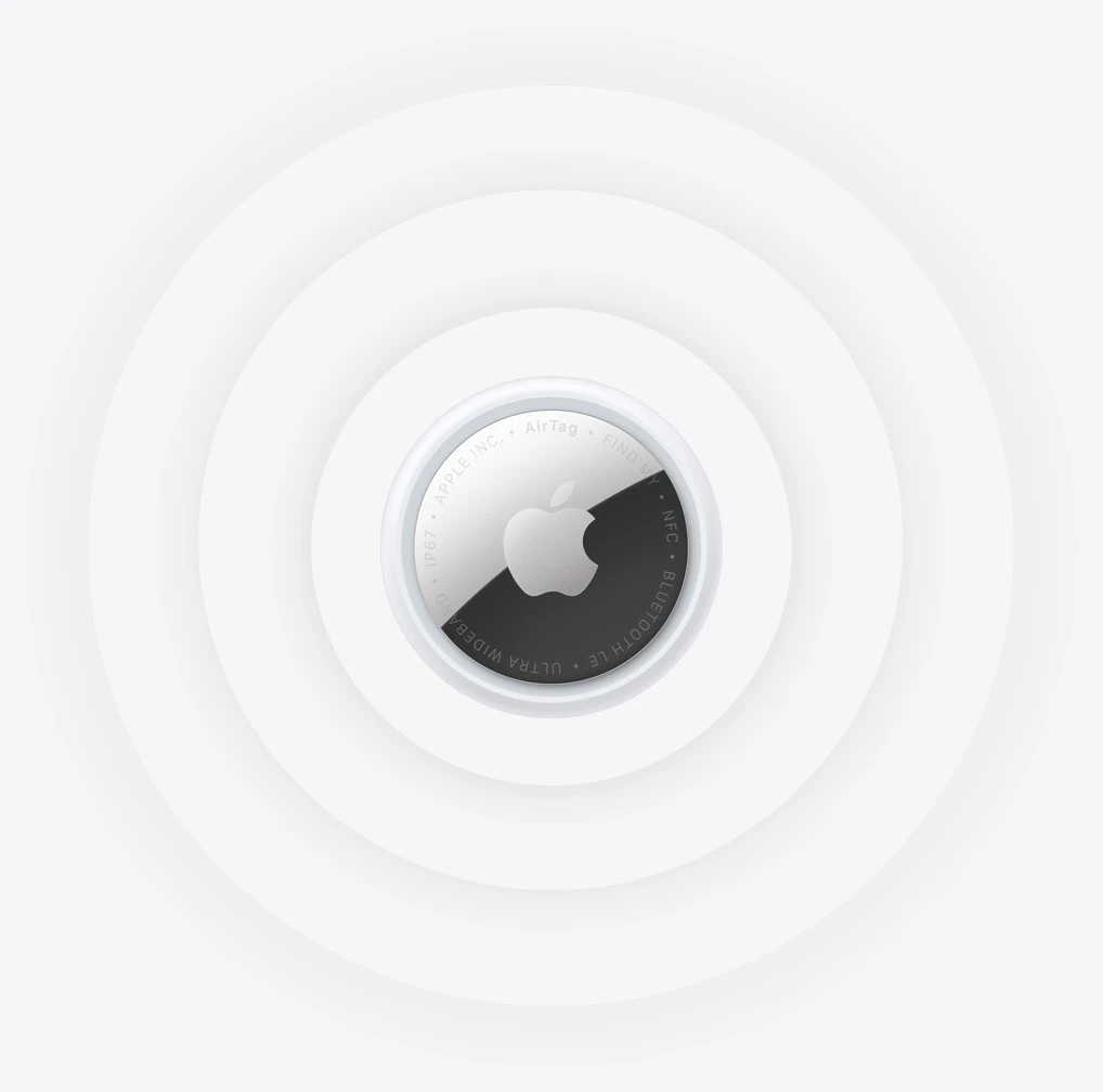 Apple AirTag 2nd Generation 4 Pack; Representative official AirTag family image showing one tracker; this offer is a four-pack. Supplied generation and packaging will be confirmed on quotation/invoice.