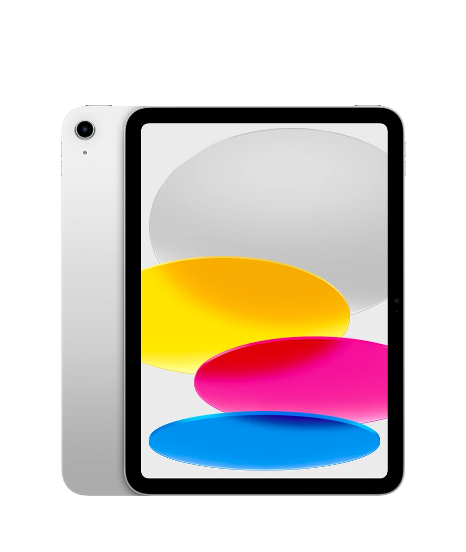 Apple iPad A16 11-inch 128GB Wi-Fi Silver; Official Apple product image published on the current iPad A16 Wi-Fi selection page, showing Silver colour; storage capacity is not visible.