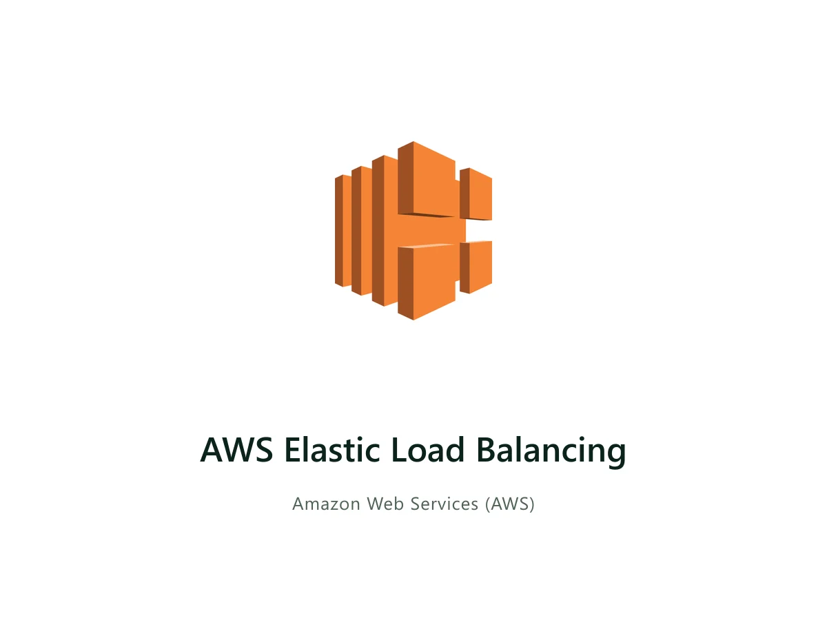 AWS Elastic Load Balancing — AWS solution card with the official AWS logo