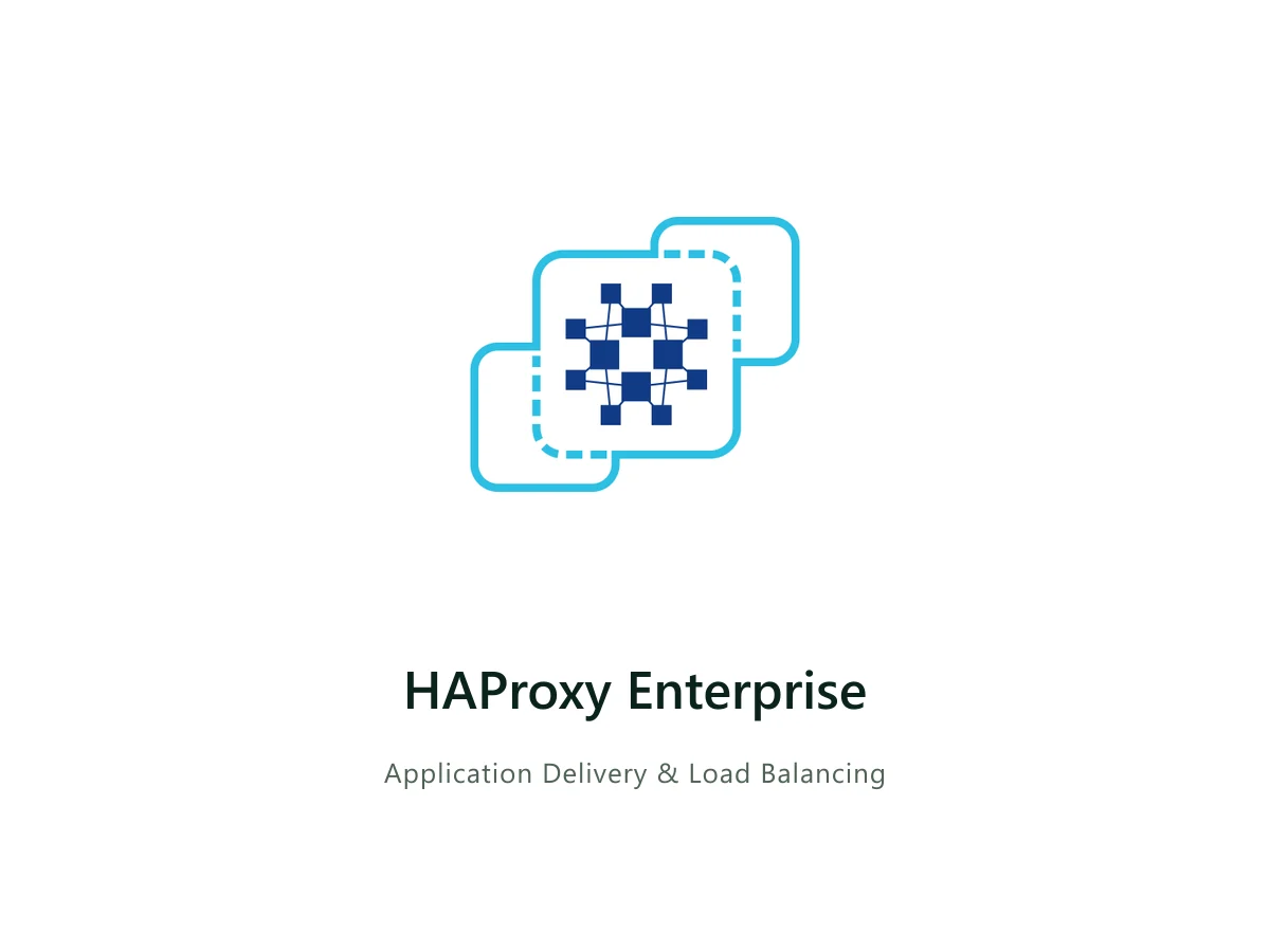 HAProxy Enterprise — HAProxy solution card with the official HAProxy logo