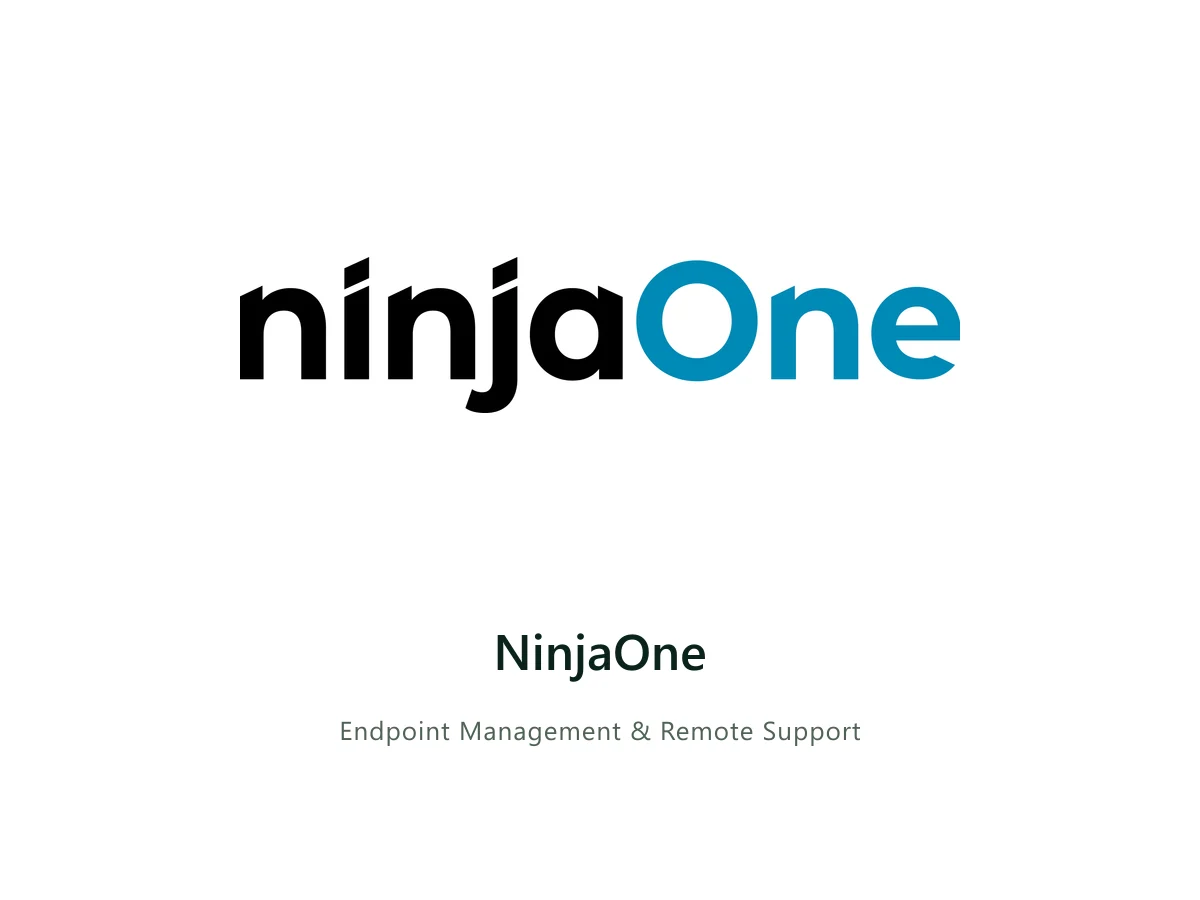 NinjaOne — NinjaOne solution card with the official NinjaOne logo