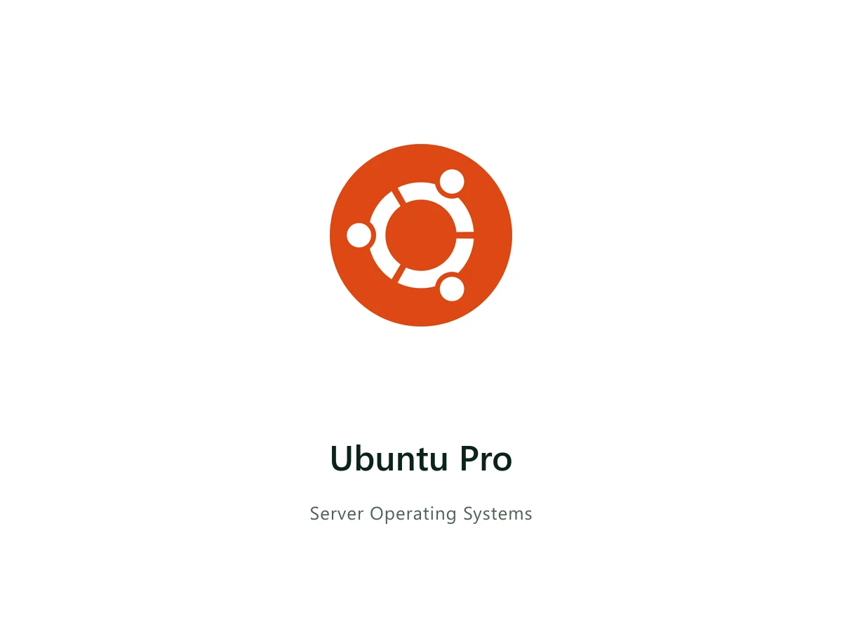 Ubuntu Pro — Canonical solution card with the official Canonical logo