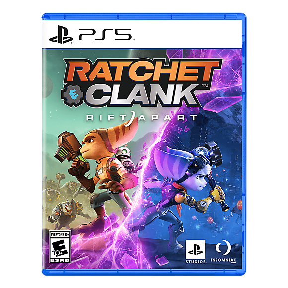 Ratchet & Clank: Rift Apart — Standard Edition (PS5 Disc) — PlayStation Direct (Sony Interactive Entertainment) retail cover