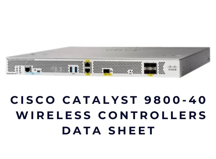Cisco Catalyst 9800-40 networking device photograph
