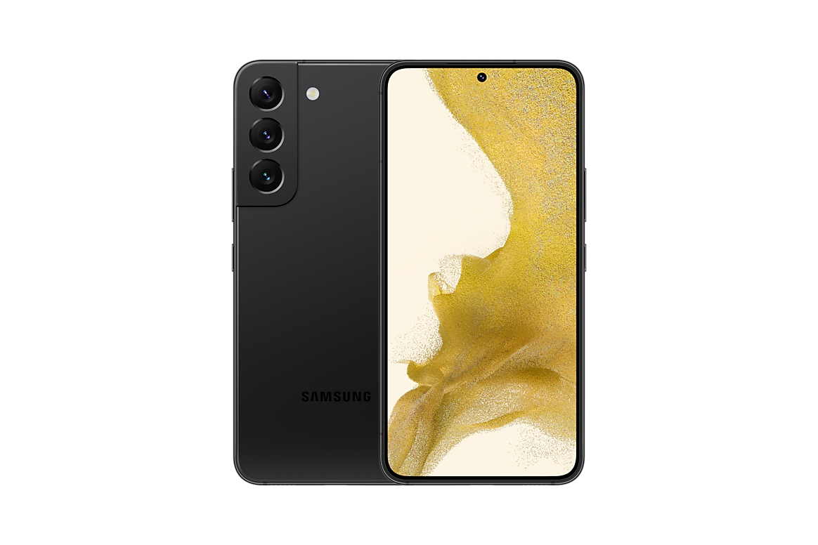 Samsung Galaxy S22 official manufacturer product image in Phantom Black