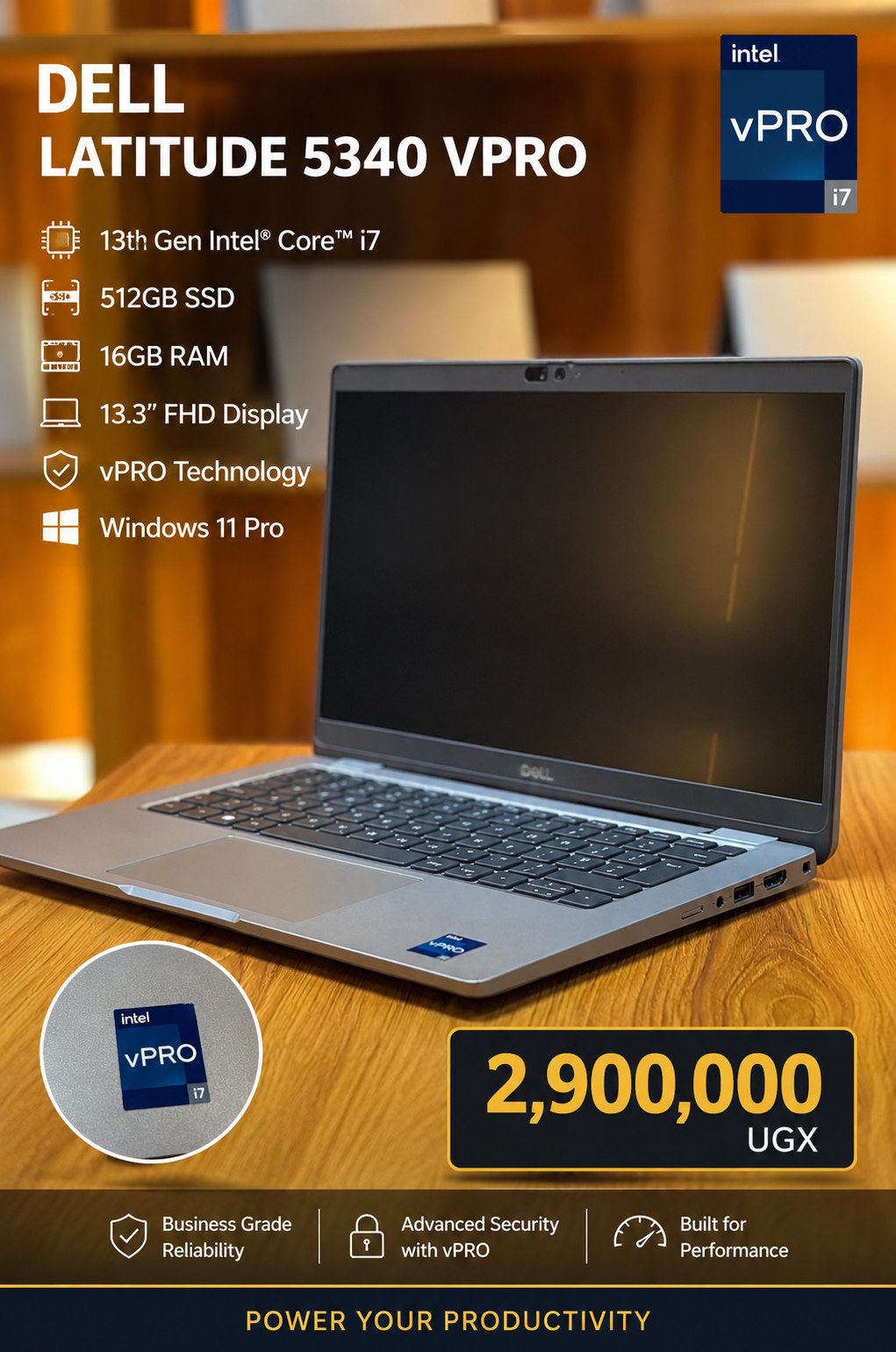 Dell Latitude 5340 vPro laptop product offer