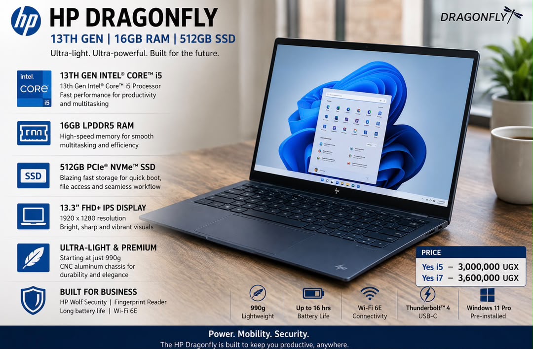 HP Dragonfly 13th Gen laptop product offer