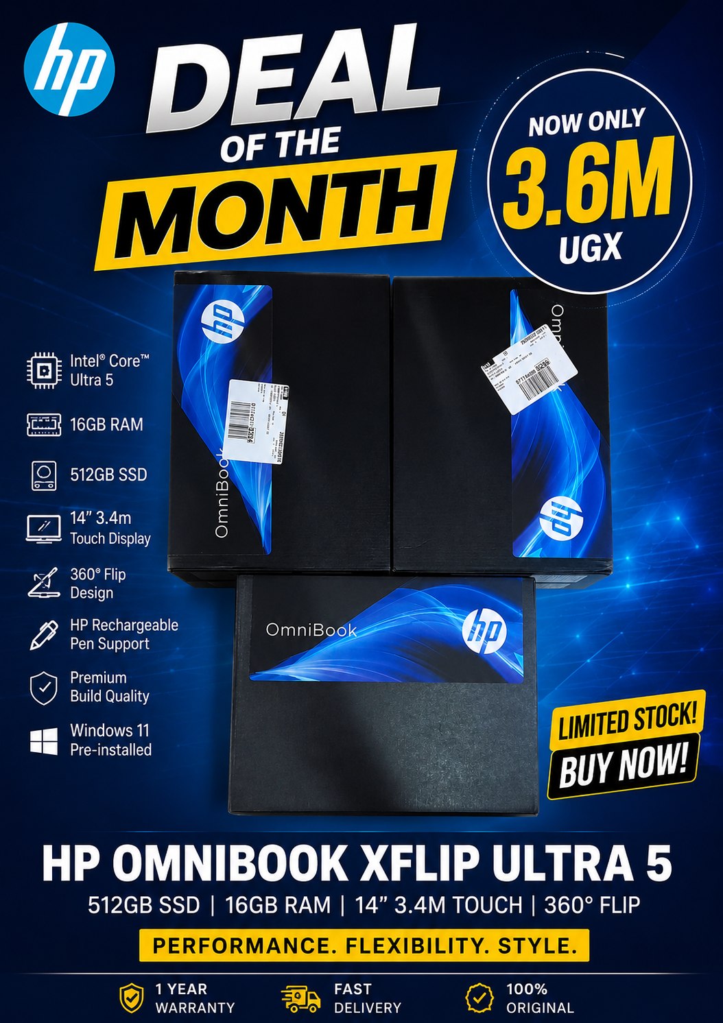 HP OmniBook XFlip Ultra 5 product offer