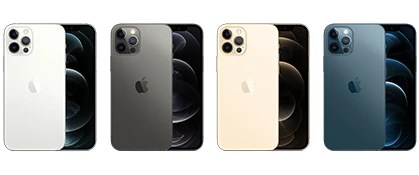 iPhone 12 Pro representative official model image; not the actual used unit